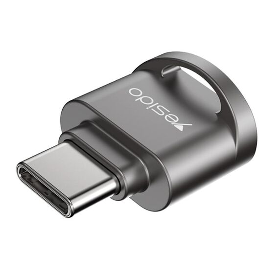 Lettore di schede mini OTG Yesido GS19 USB-C / Type-C a TF Card (nero)