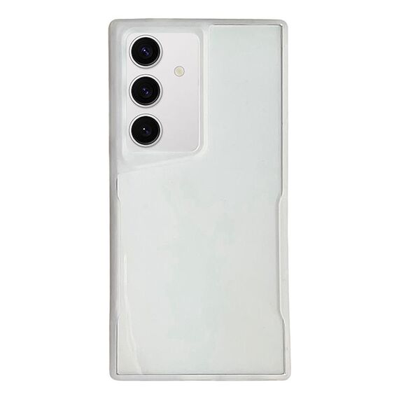 Per Samsung Galaxy S24 5G Custodia per telefono in TPU trasparente con lama