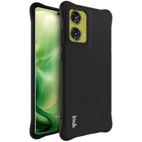 Custodia per telefono in TPU antiurto con airbag per Motorola Moto G85 / S50 Neo imak (nero opaco)