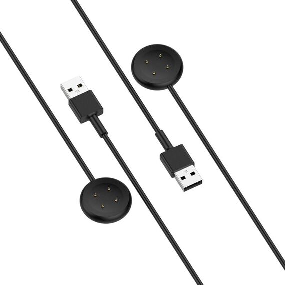 Cavo di ricarica magnetico per smartwatch con interfaccia USB-A Fitbit Ace LTE (nero)