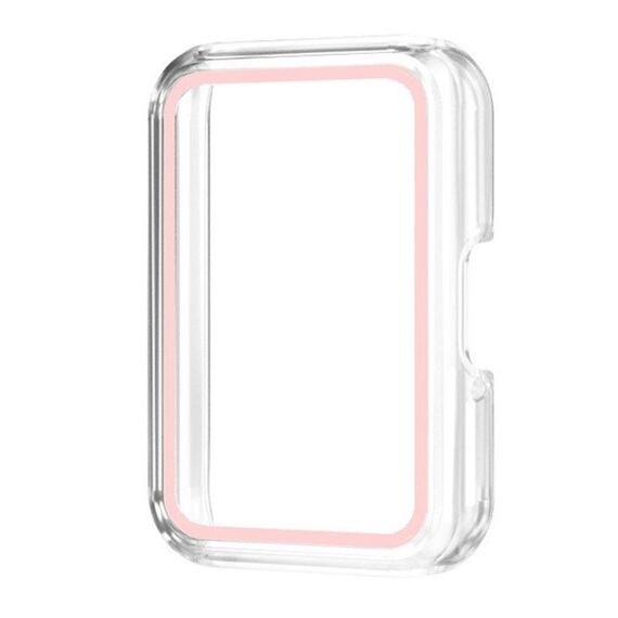 Per Samsung Galaxy Watch Fit3 Custodia protettiva per orologio cavo luminoso per PC (rosa)