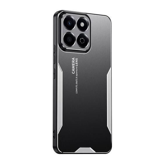 Custodia per telefono in metallo ibrido TPU per Honor Play 60 Plus Blade Series (argento)