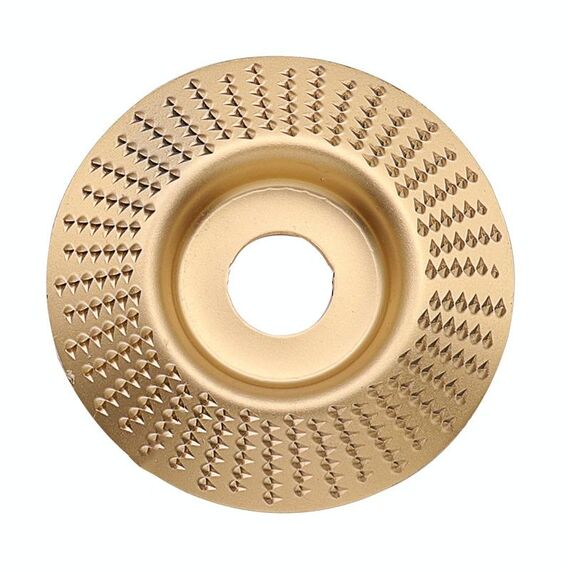 Piastra per levigatura e modellatura del legno da 100 mm, smerigliatrice angolare, disco per levigatura e lucidatura, modello: smussato
