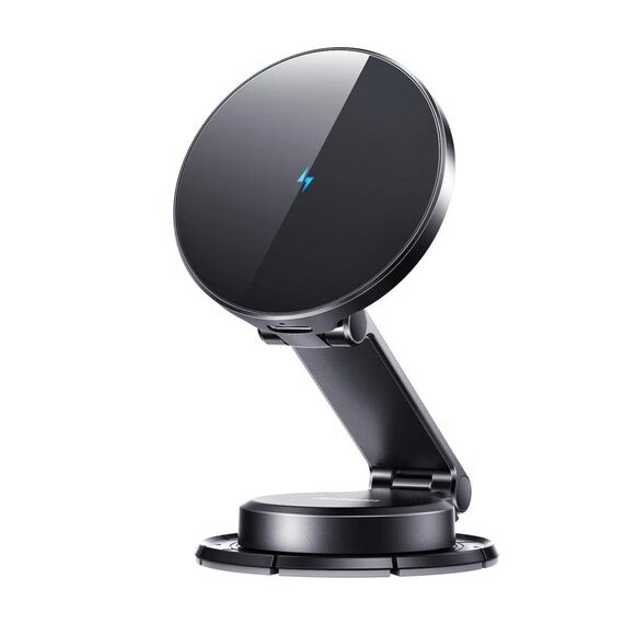 JOYROOM JR-ZS408 Supporto per caricabatterie wireless magnetico per auto in metallo (nero)