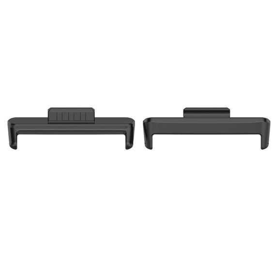 Per Huawei Watch Fit3 20mm 1 paio di connettori per cinturino in metallo in lega di zinco (nero)