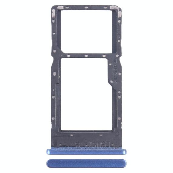 Per Alcatel 1L Pro 4065F Vassoio scheda SIM + Vassoio scheda micro SD (Blu)