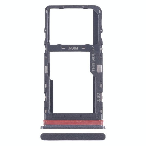 Per TCL Stylus 5G T779W Vassoio scheda SIM + Vassoio scheda Micro SD (Nero)