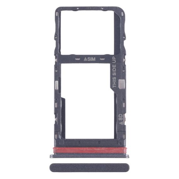 Per TCL Stylus 5G T779W Vassoio scheda SIM + Vassoio scheda Micro SD (grigio)