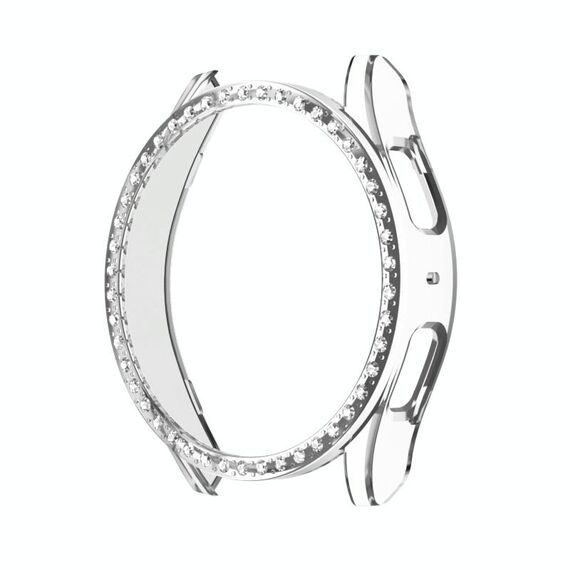 Custodia protettiva per orologio PC Diamond Hollow per Samsung Galaxy Watch FE 40 mm (trasparente)