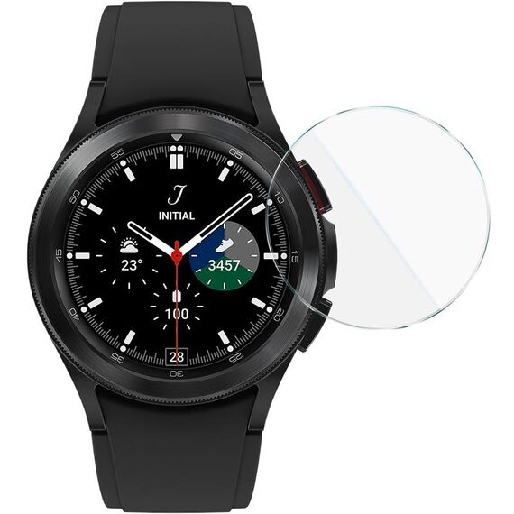 Per Samsung Watch4 Classic 42mm Pellicola per orologio in vetro temperato imak, versione autoposizionante