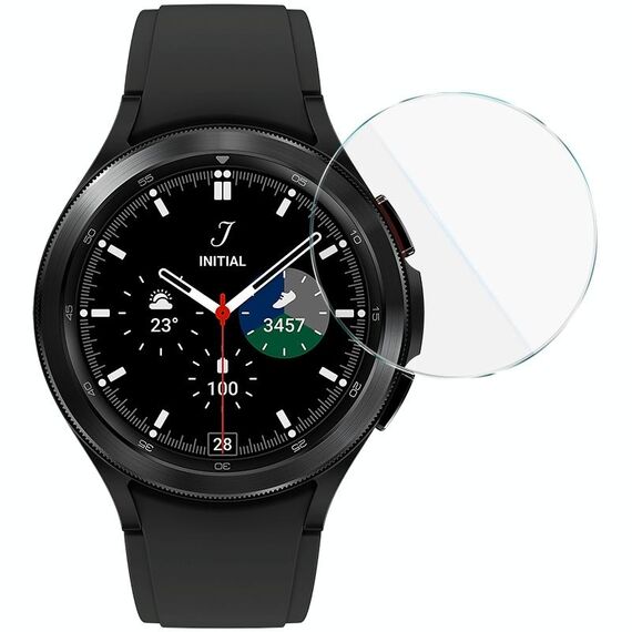 Per Samsung Watch4 Classic 46mm pellicola per orologio in vetro temperato imak, versione autoposizionante