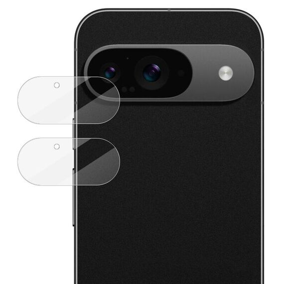 Per Google Pixel 9 2 pezzi/set pellicola per lenti in vetro HD imak, versione ridotta