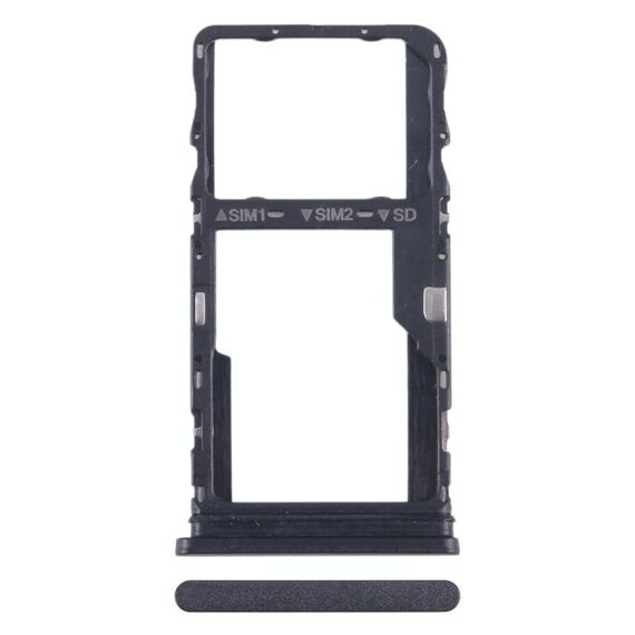 Per TCL 305 SIM originale + vassoio scheda SIM/Micro SD (nero)