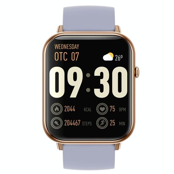 Q19 Max 2,1 pollici HD Smart Watch sportivo sportivo impermeabile con schermo HD (viola)
