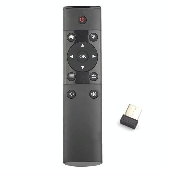 Telecomando universale per ricevitore USB wireless 2.4G per vari lettori, proiettori TV, set-top box