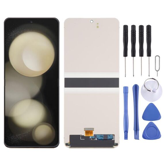 Per Samsung Galaxy Z Flip5 SM-F731B Schermo LCD originale con digitalizzatore assemblaggio completo