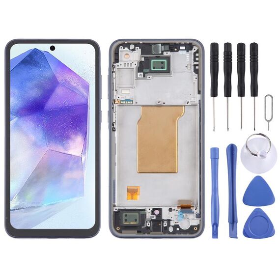 Per Samsung Galaxy A35 SM-A356B Schermo LCD OLED da 6,43 pollici con digitalizzatore assemblaggio completo