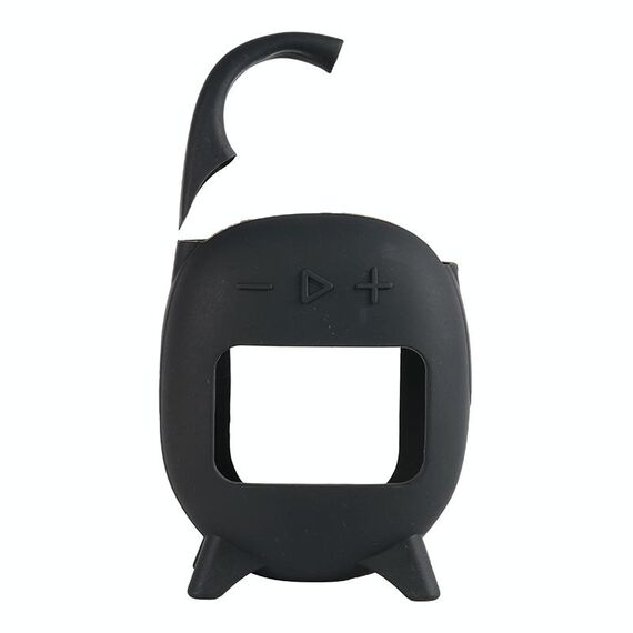 Custodia protettiva morbida in silicone per altoparlante portatile JBL Clip 5 (nera)