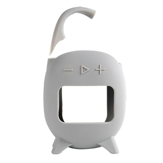 Custodia protettiva morbida in silicone per altoparlante portatile JBL Clip 5 (grigio)