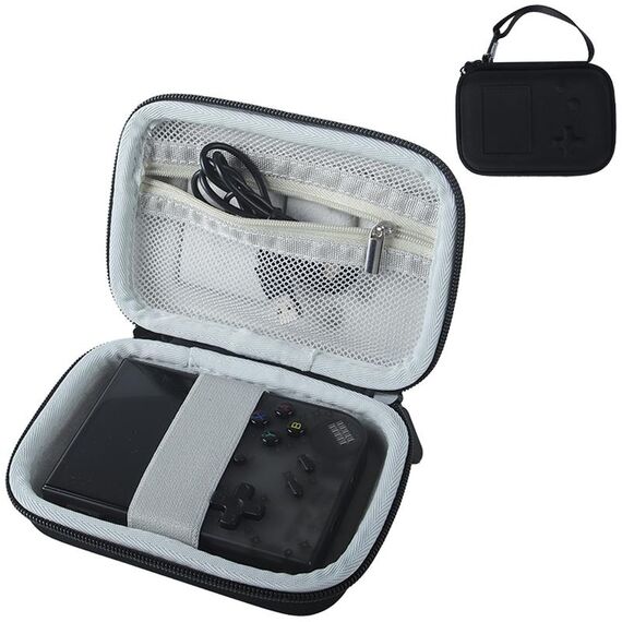 Custodia protettiva per console portatile ANBERNIC RG35XX Plus (nera)