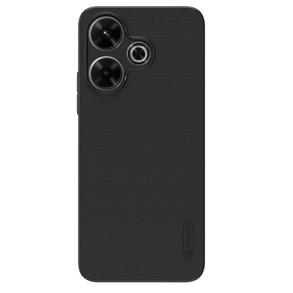 Per Redmi Note 13R 5G / 13 4G NILLKIN Custodia per PC satinata (Nero)