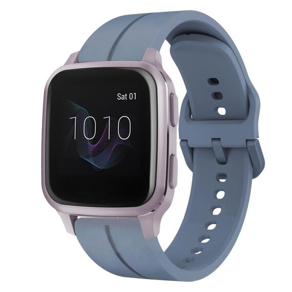 Per cinturino in silicone Garmin Venu SQ 20mm Loop (blu)