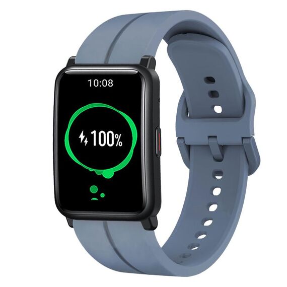 Cinturino per orologio in silicone For Honor Watch ES da 20 mm (blu)