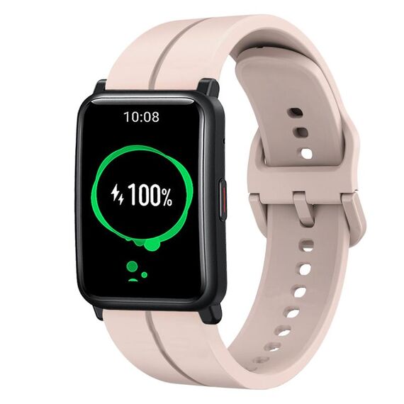 Cinturino in silicone per orologio Honor Watch ES da 20 mm (rosa)