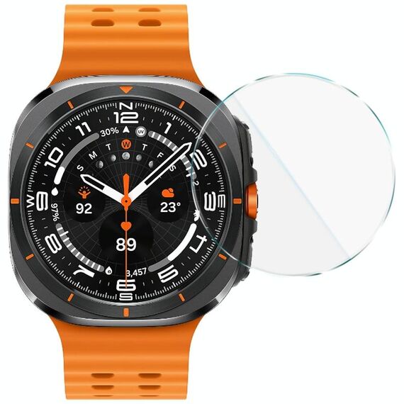Per Samsung Watch Ultra 47mm Pellicola per orologio in vetro temperato imak, versione autoposizionante
