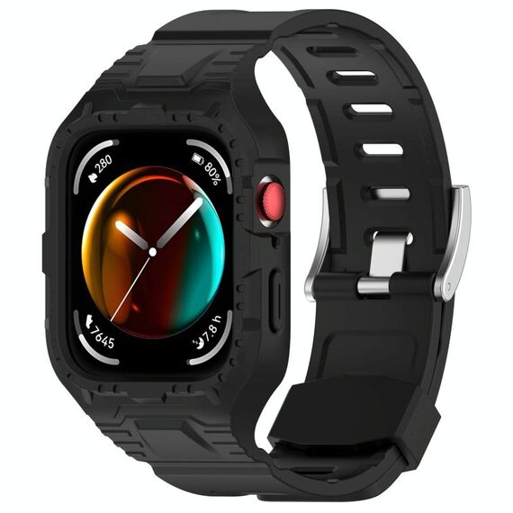 Per Huawei Watch Fit3 Armour cinturino in TPU integrato (nero)