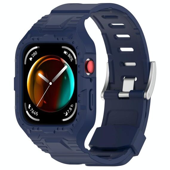 Per Huawei Watch Fit3 Armour cinturino in TPU integrato (blu notte)