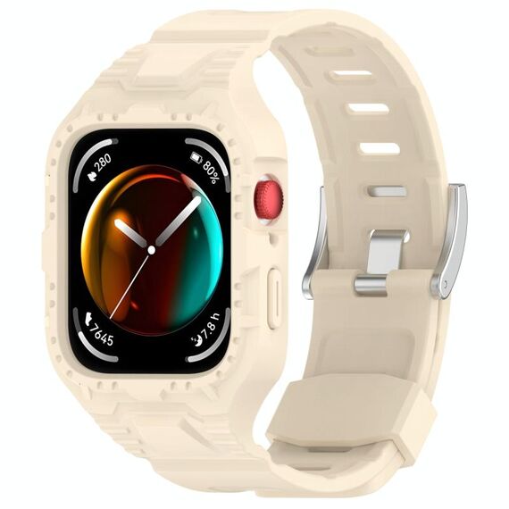 Per Huawei Watch Fit3 Armour cinturino in TPU integrato (Starlight)