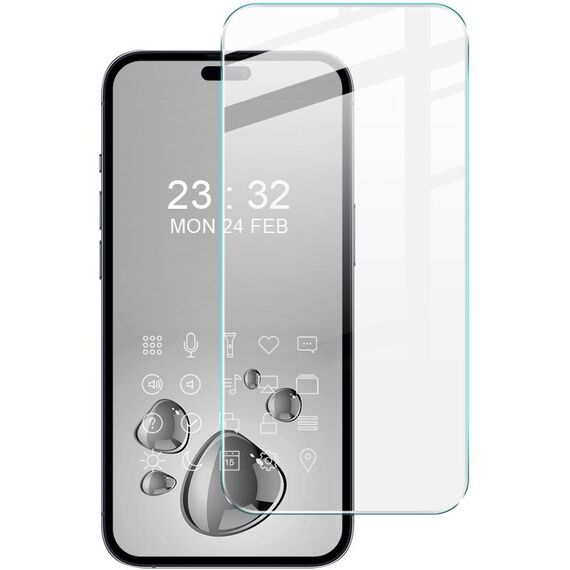 Per iPhone 16 Imak Serie H Pellicola in vetro temperato a schermo intero
