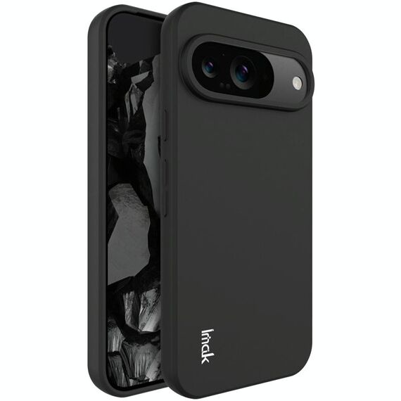 Custodia per telefono in TPU satinato antiurto serie IMAK UC-3 per Google Pixel 9 / Pixel 9 Pro (nero)