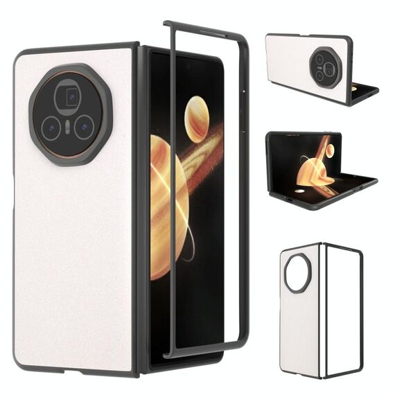 Custodia antiurto per telefono For Honor Magic V3 Glitter (bianca)