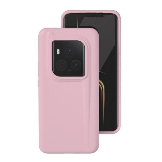 Custodia per telefono in silicone liquido all-inclusive For Honor Magic6 Ultimate (rosa sabbia)