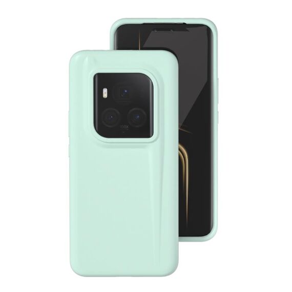 Custodia per telefono in silicone liquido all-inclusive For Honor Magic6 Ultimate (Mint Mambo)