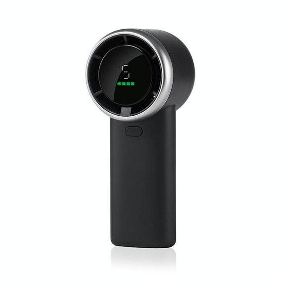Ventilatore a turbina portatile con display digitale HD N603 (nero)