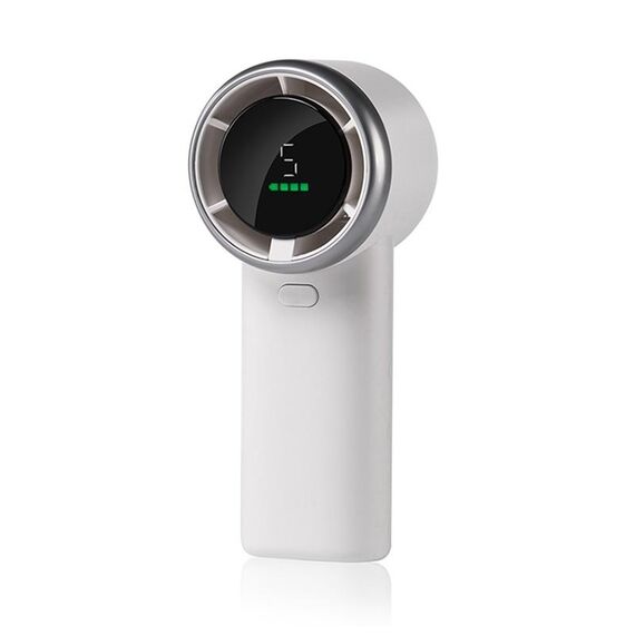 Ventilatore a turbina portatile con display digitale HD N603 (bianco)