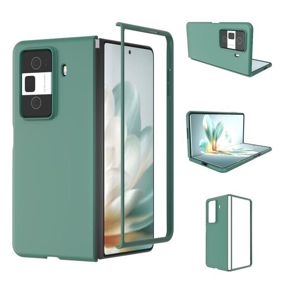 Custodia per telefono cellulare For Honor Magic Vs3 Skin Feel PC (verde scuro)