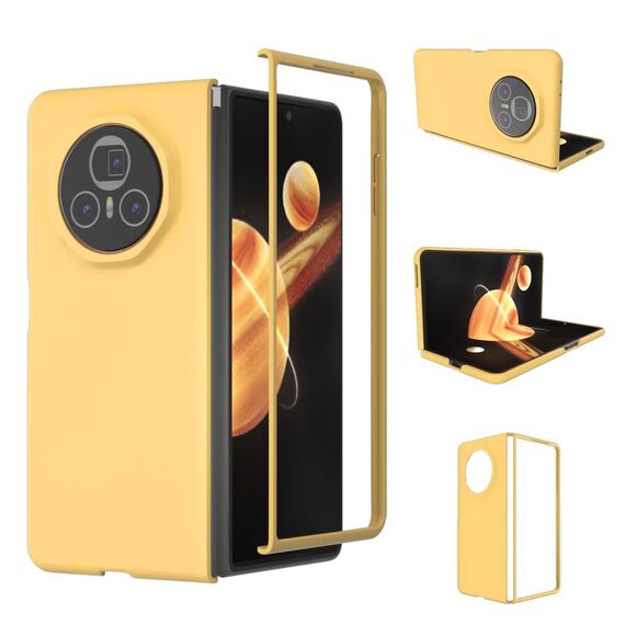 Custodia per telefono cellulare For Honor Magic V3 Skin Feel PC (giallo)