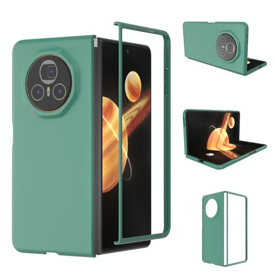 Custodia per telefono PC For Honor Magic V3 Skin Feel (verde scuro)