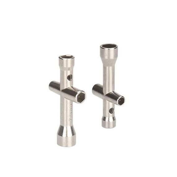 2 pezzi Chiave a croce per stampante 3D Mini presa M2/M2.5/M3/M4 Strumento per viti e dadi