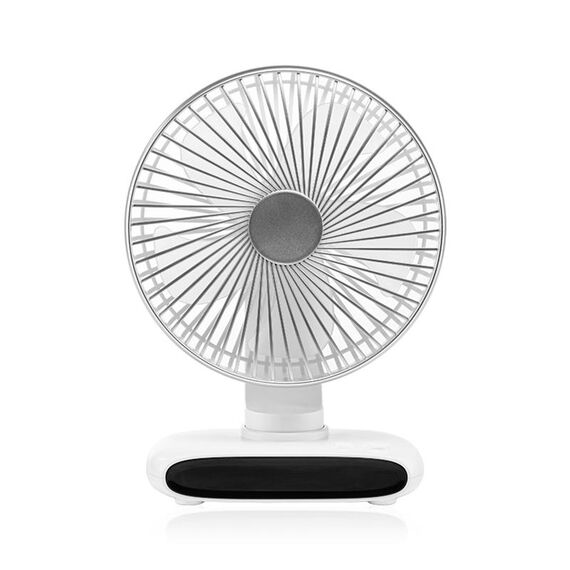 Ventilatore oscillante da tavolo con display digitale intelligente N702 (bianco)