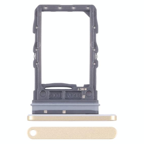 Per Samsung Galaxy Z Flip6 SM-F741B Vassoio scheda SIM originale (oro)