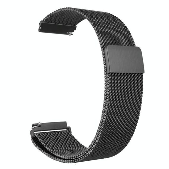 Per Garmin Lily 2 14mm Milan cinturino in acciaio inossidabile (nero)