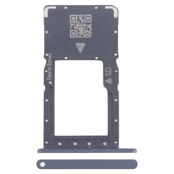 Per Lenovo Tab P11 TB-J606 Vassoio scheda Micro SD originale (nero)