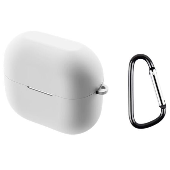 Per Samsung Galaxy Buds 3 / 3 Pro Auricolare Bluetooth wireless Custodia protettiva in silicone (bianco)