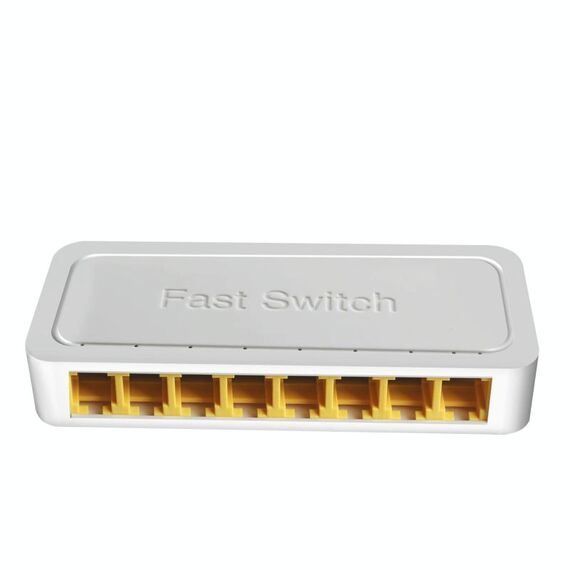 Switch desktop MINI Ethernet a 8 porte 10/100/1000 Mbps