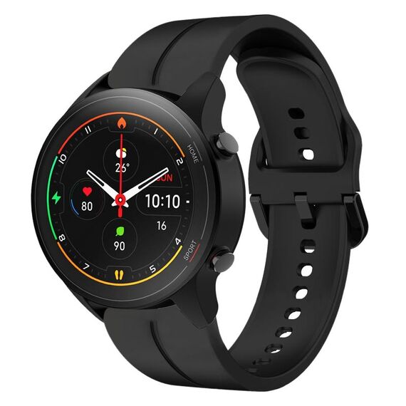 Per cinturino in silicone Xiaomi MI Watch S1 Pro 22mm Loop (nero)